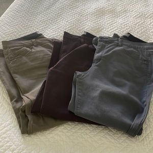 3 pairs wit and wisdom stretch jeans size 12. Dry cleaned only worn a few times